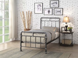 Steel sleeping 2024 bed price