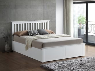 Wooden small online double bed