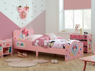 Minnie mouse clearance bed with mattress