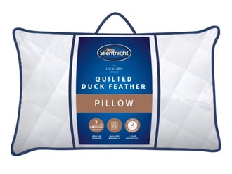 Silentnight quilted best sale wool pillow