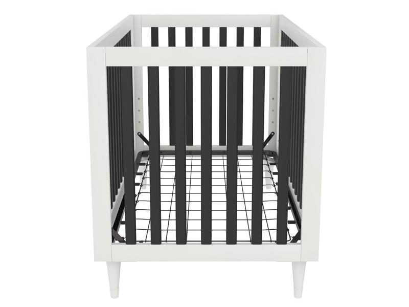  Rowan Valley Flint 3in1 Crib Black and White - image 2