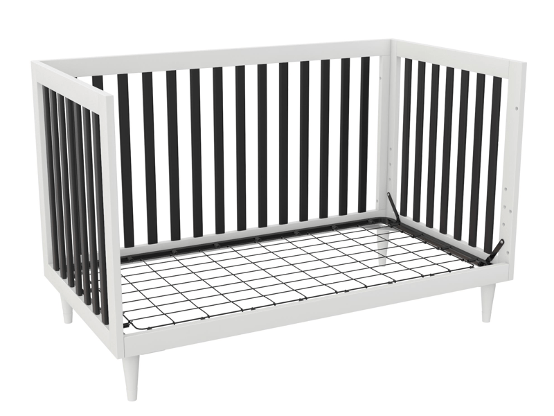  Rowan Valley Flint 3in1 Crib Black and White - image 3