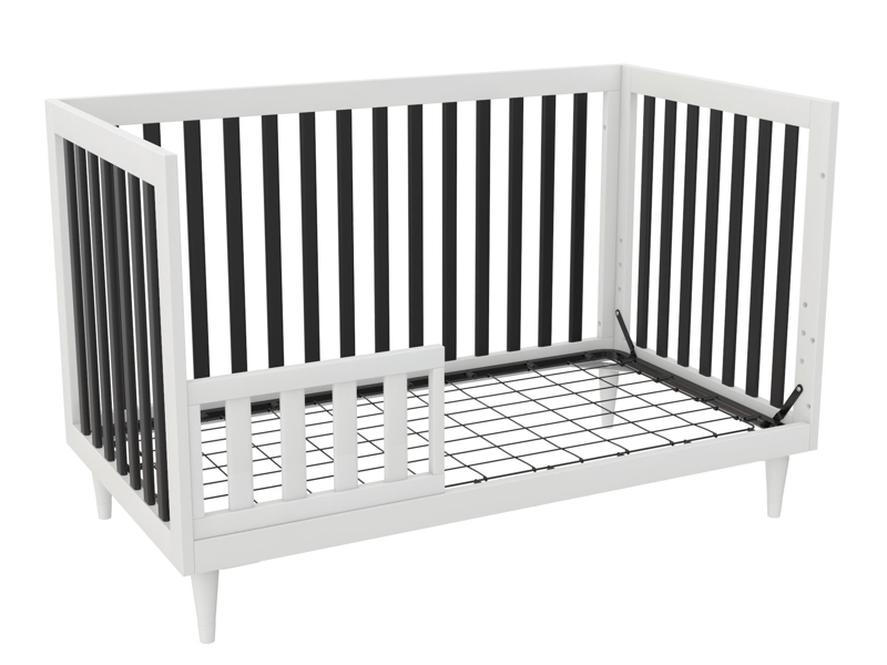  Rowan Valley Flint 3in1 Crib Black and White - image 4