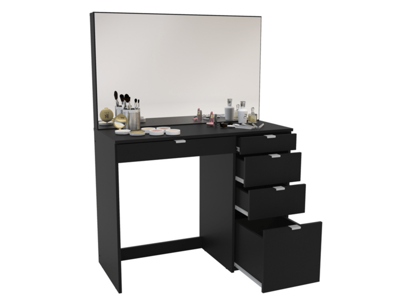 Ava 5 Drawer Dressing Table and Mirror - image 2