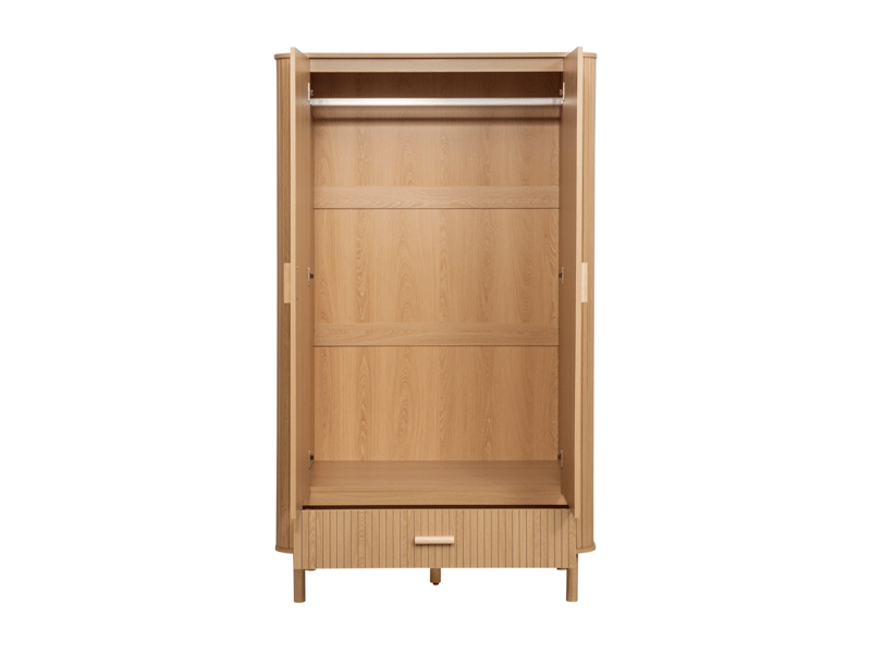 Axel 2 Door 1 Drawer Wardrobe - image 10