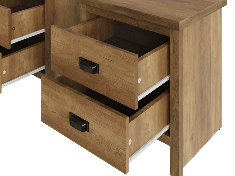 Boston 2 Drawer Bedside Table Pair - image 5