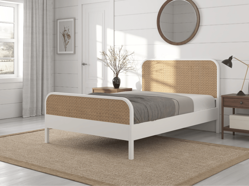 Clementine Rattan Bed - image 1