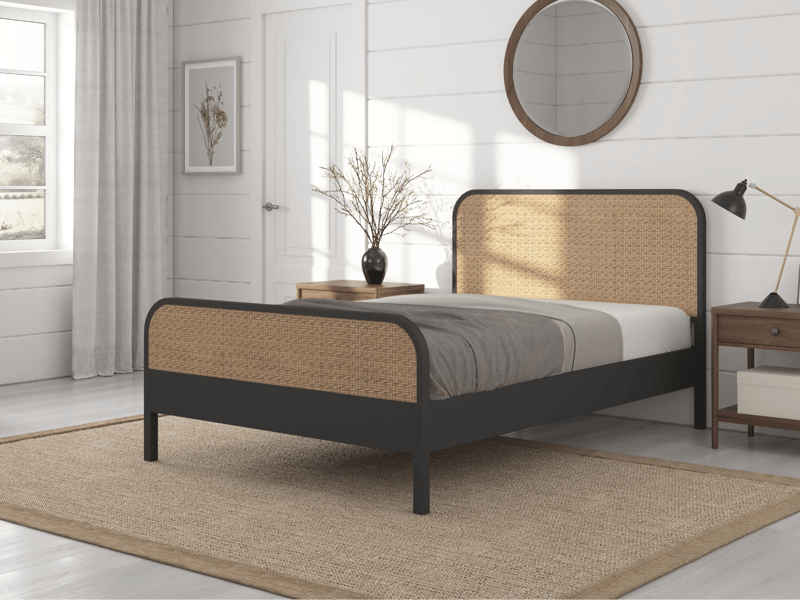 Clementine Rattan Bed - image 1