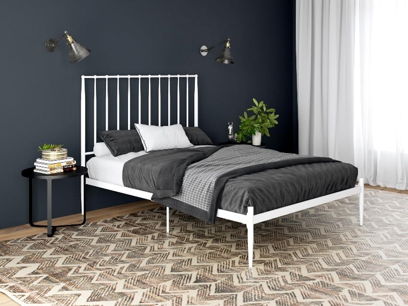 Giulia Modern Metal Bed - image 1