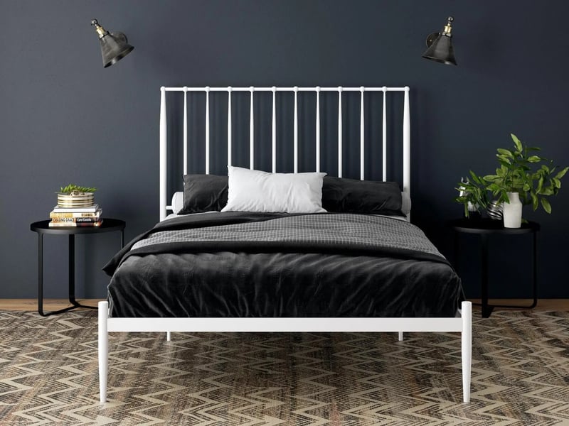 Giulia Modern Metal Bed - image 2