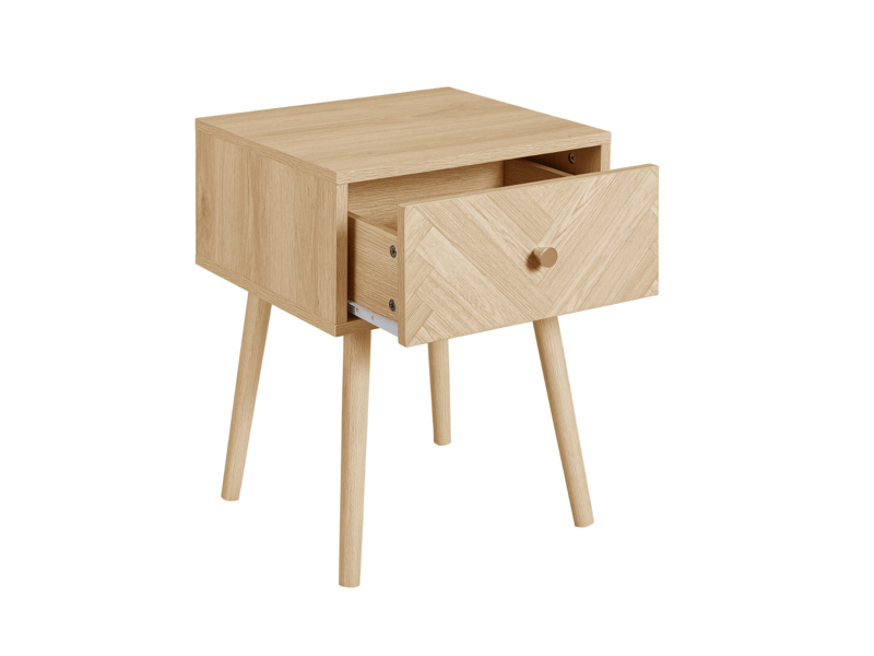 Herringford 1 Drawer Bedside - image 5