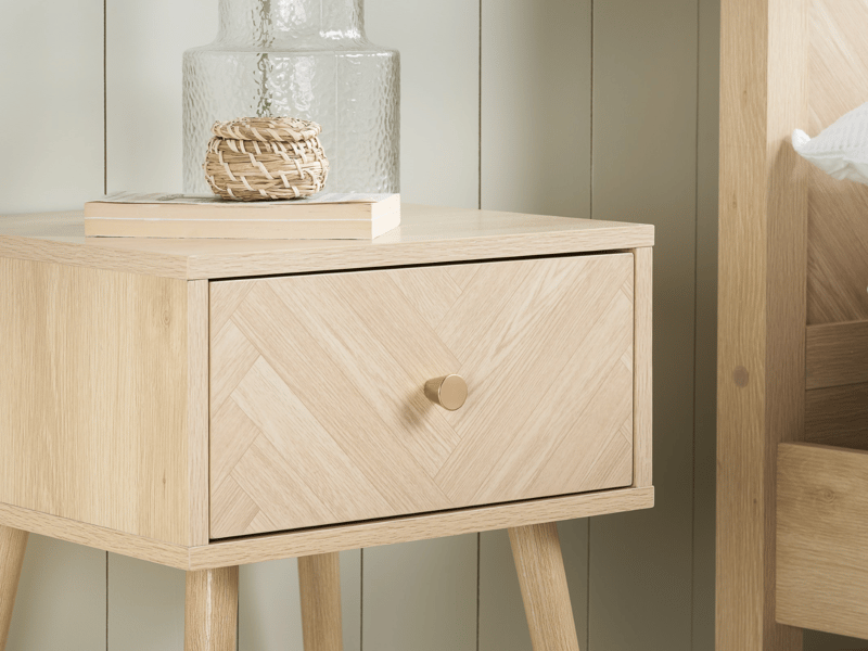 Herringford 1 Drawer Bedside - image 2