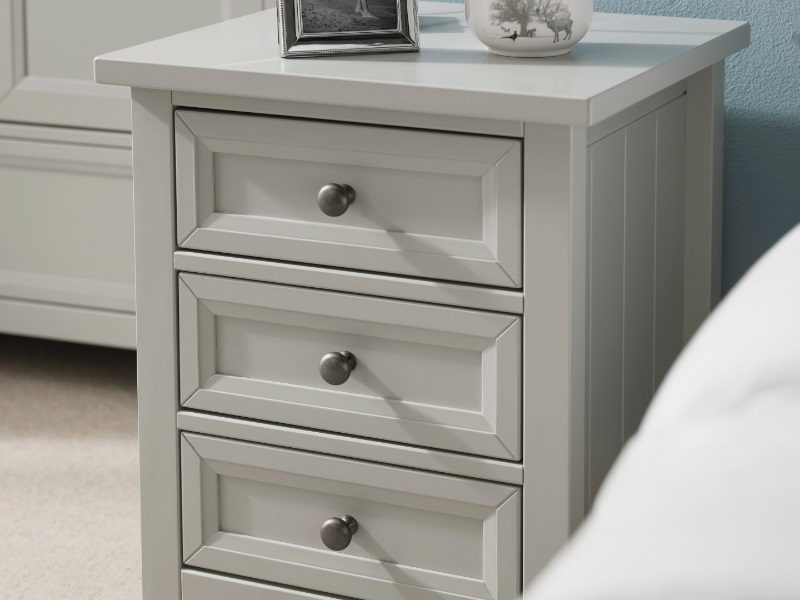 Maine 3 Drawer Bedside Chest - image 2