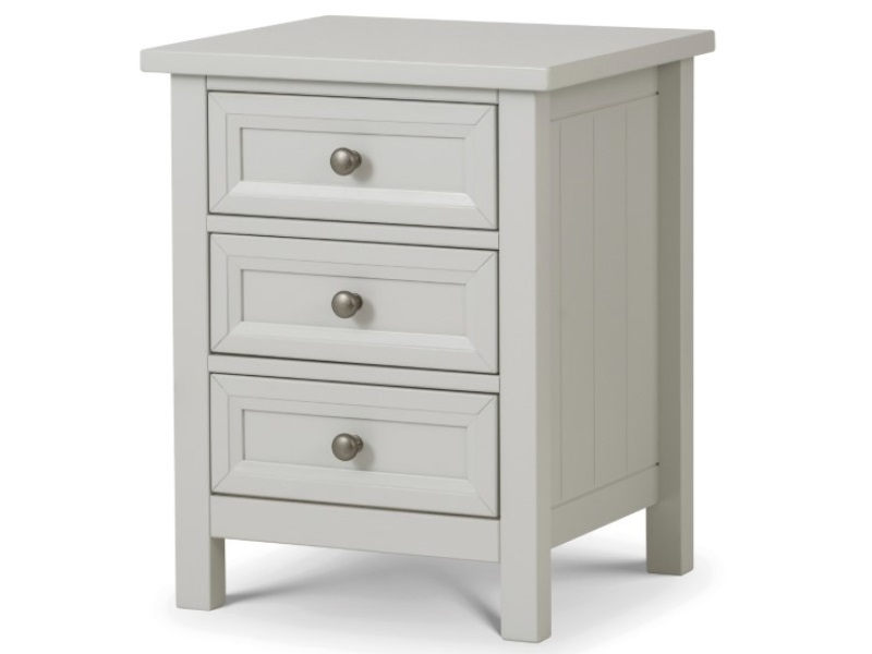 Maine 3 Drawer Bedside Chest - image 1