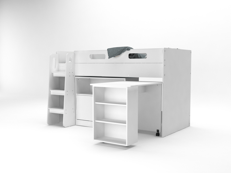 Mid Sleeper Desk Bed - image 4