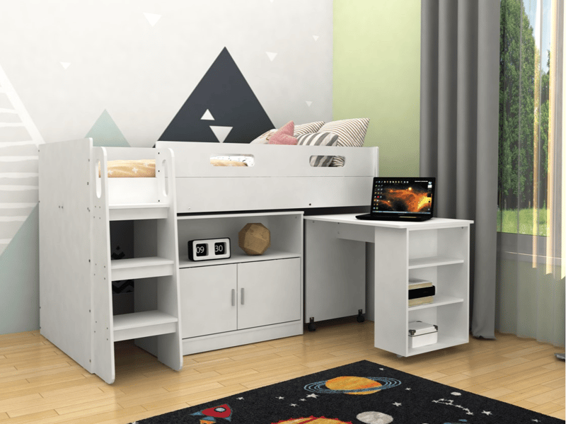 Mid Sleeper Desk Bed - image 1