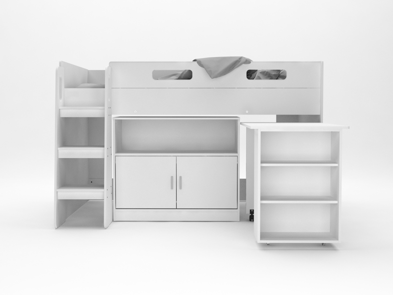 Mid Sleeper Desk Bed - image 3