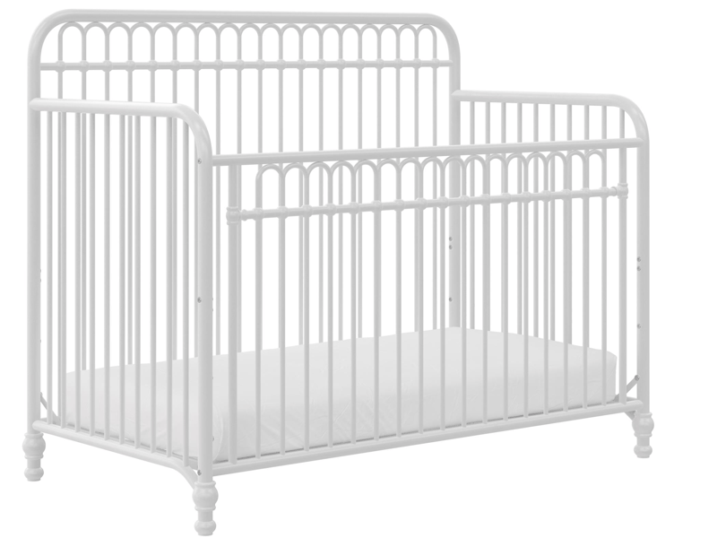 Monarch Hill Ivy 3-in-1 Metal Convertible Crib - image 1