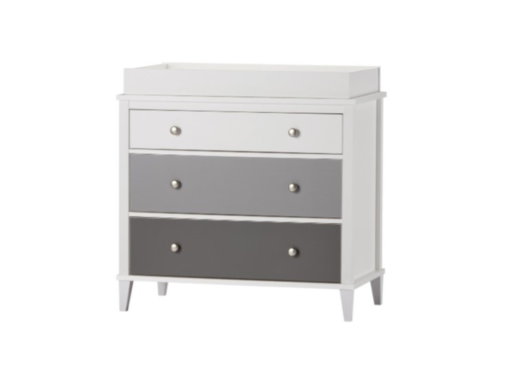 Monarch Hill Poppy 3DRW Changing Table Grey - image 2