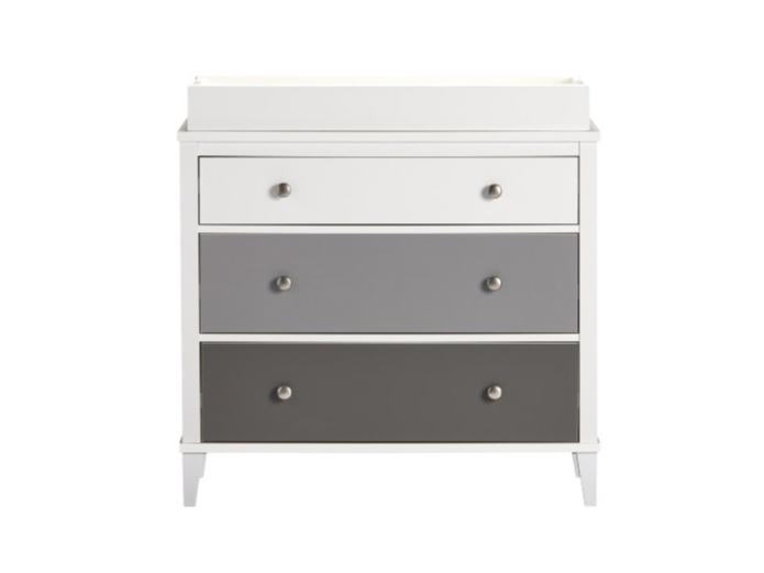 Monarch Hill Poppy 3DRW Changing Table Grey - image 3