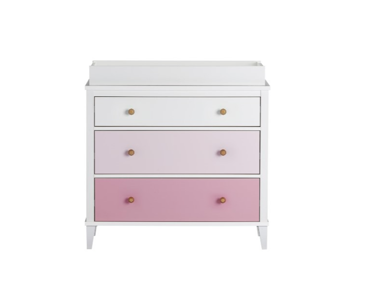 Monarch Hill Poppy 3DRW Changing Table Pink - image 1