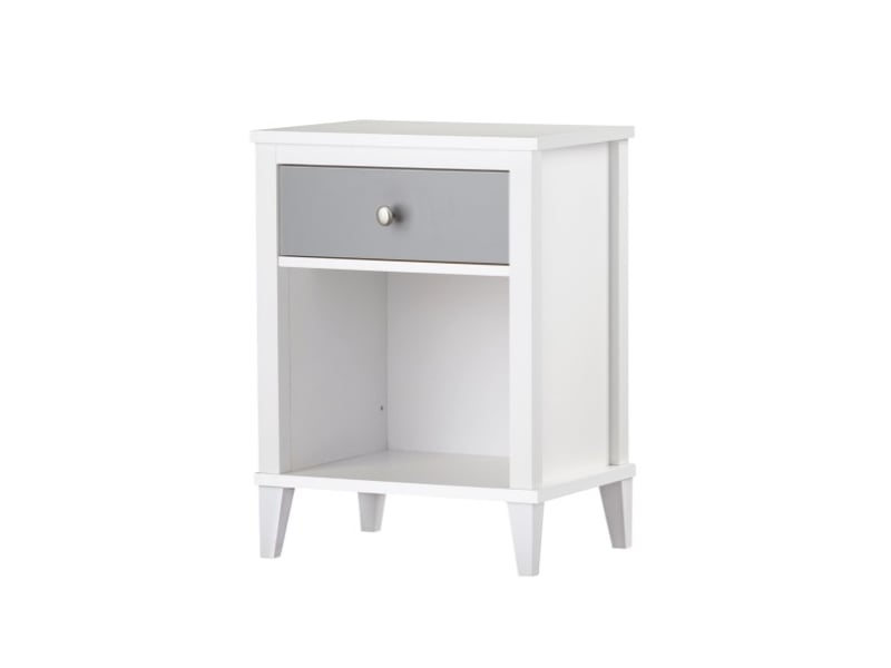 Monarch Hill Poppy Nightstand White and Grey - image 1