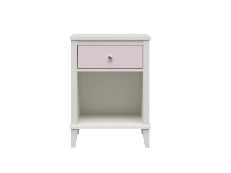 Monarch Hill Poppy Nightstand White and Pink - image 2