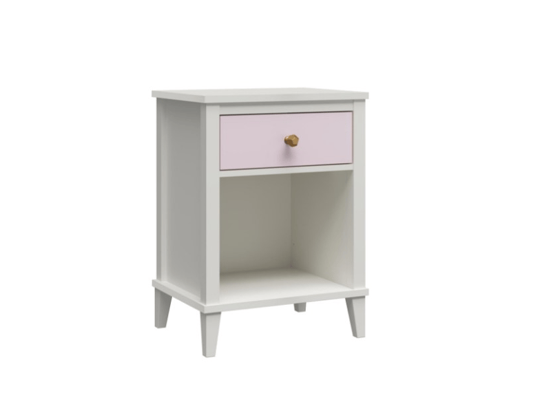 Monarch Hill Poppy Nightstand White and Pink - image 3