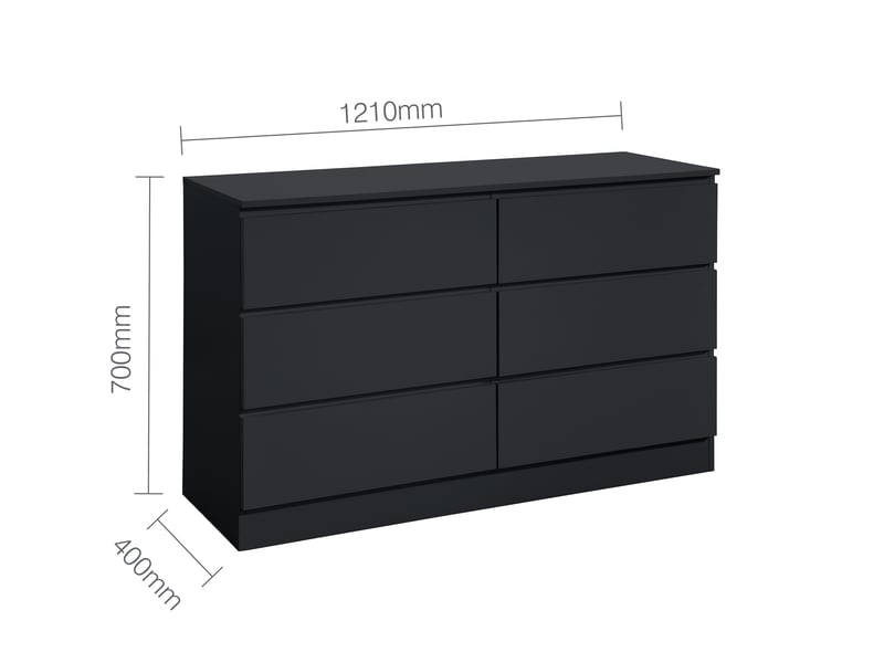 Oslo 6 Drawer Chest - image 5