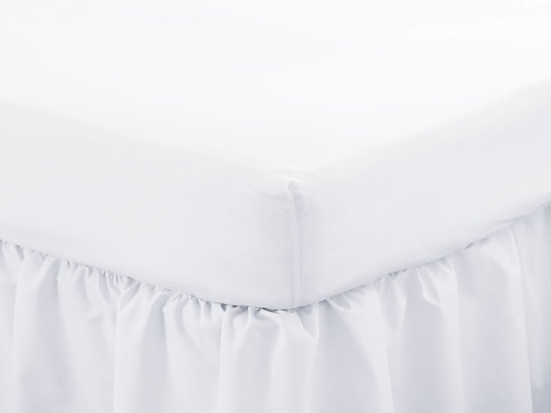 Poetry Deep White Fitted Sheet - image 1