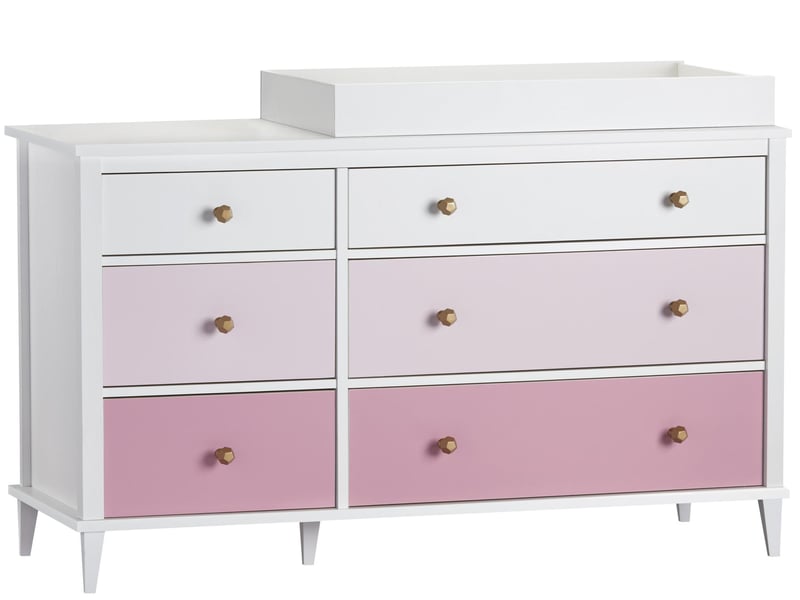 Poppy 6DRW Changing Table Pink - image 1