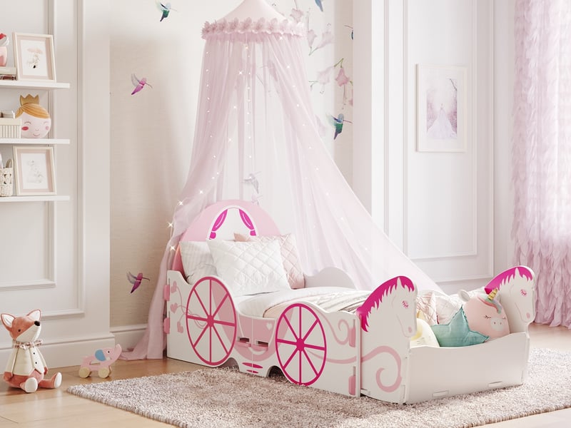 Princess Carriage Junior Bed - image 1