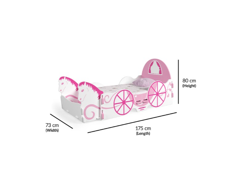 Princess Carriage Junior Bed - image 5