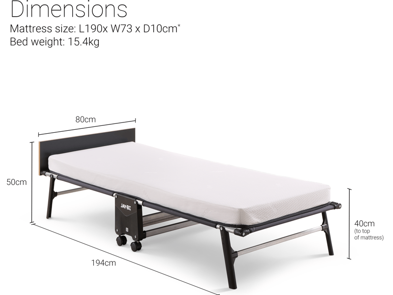 RM80 Rollaway Folding Bed with Memory Mattress - image 13