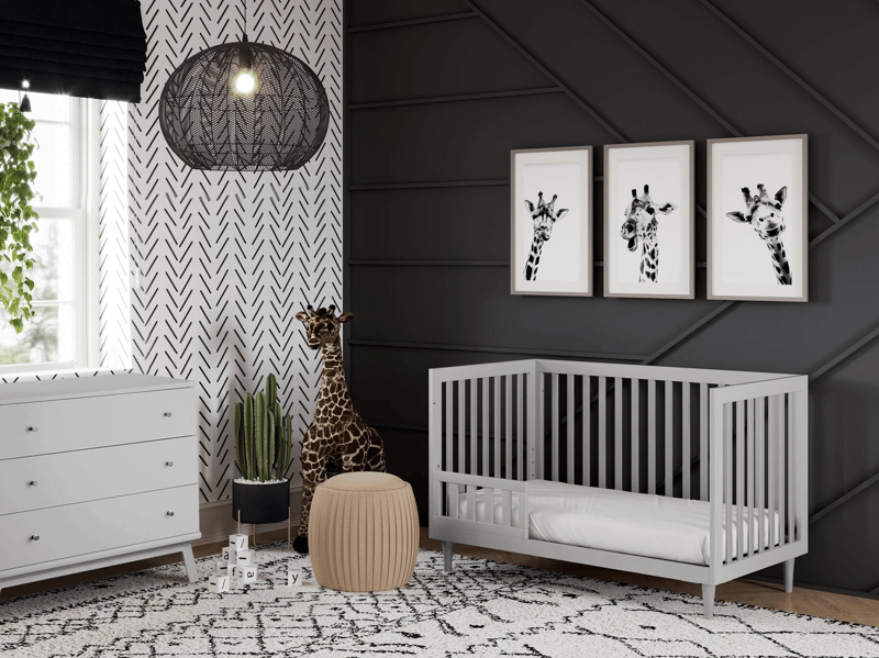 Rowan Valley Flint 3in1 Crib Grey - image 10