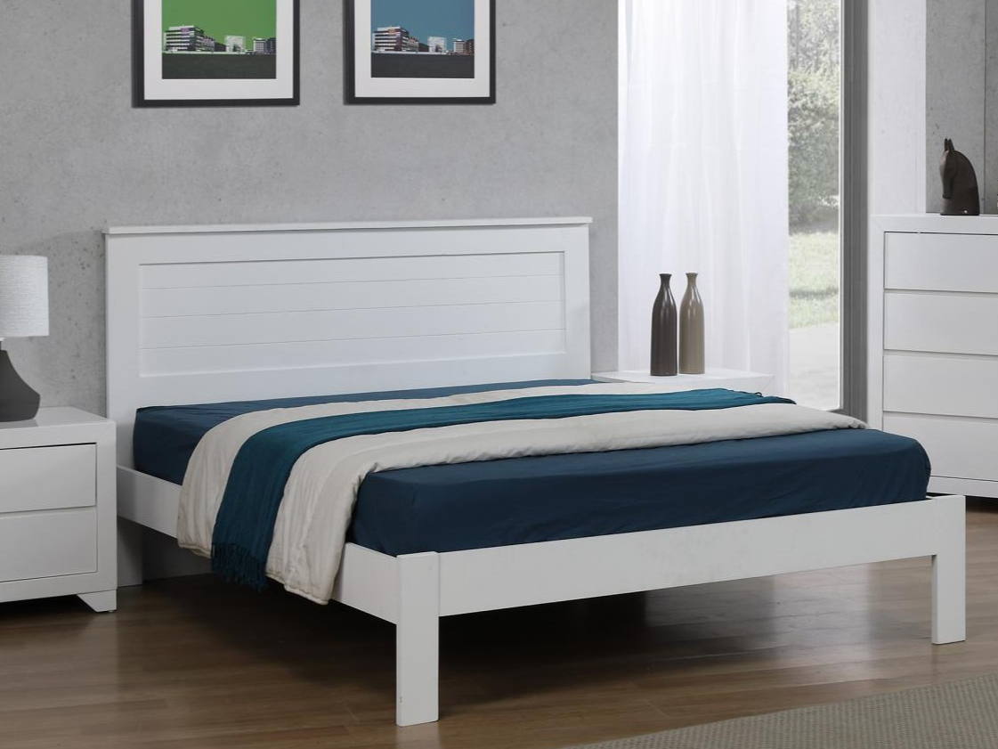 Click to view product details and reviews for Heartlands Furniture Etna Wooden Bed Single White Wooden Bed.